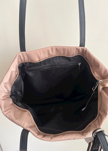 Beden Charmlı Tote shopper kol çantası