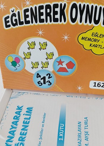 Beden Eğlenceli Hafıza Kartları - 162 Parça