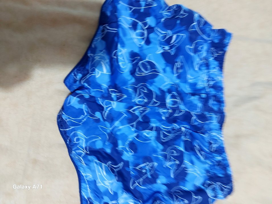 Zara Erkek Çocuk Mavi Bağlama Desenli Mayo 4 Yaş - Görsel 2