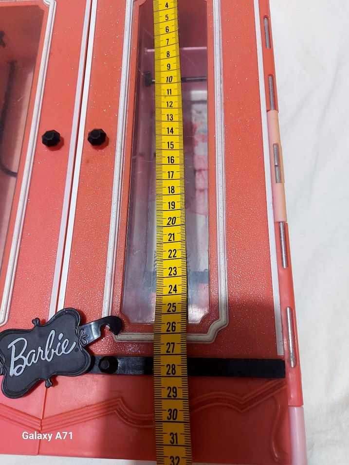 Pembe Barbie Oyuncak Dolap - Görsel 4