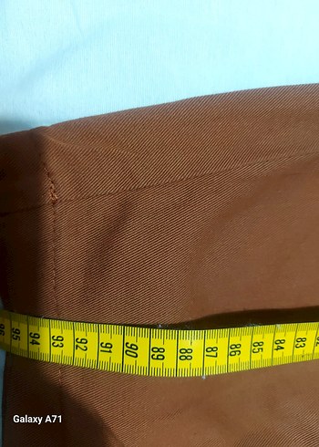 Kahverengi Kadın Süet Pantolon - Görsel 5