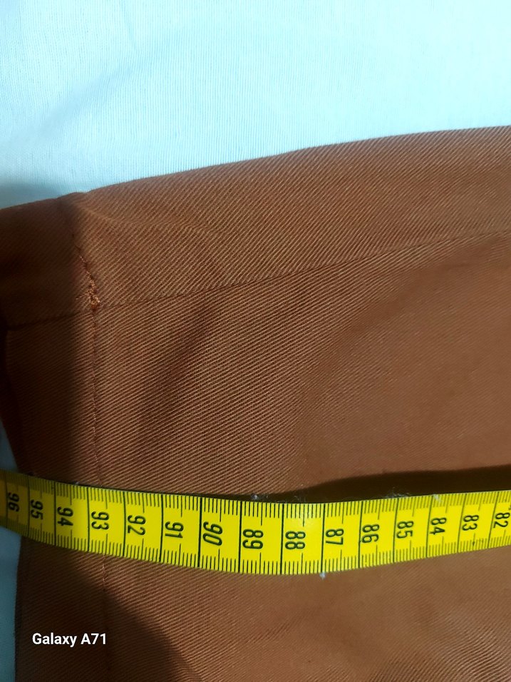 Kahverengi Kadın Süet Pantolon - Görsel 5