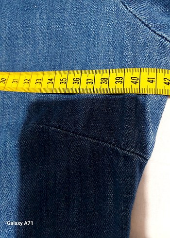 Mavi Denim Midi Kadın Elbise - Görsel 8