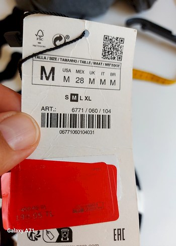 m Beden beyaz Renk Çizgili Kısa Triko Kadın Kazak