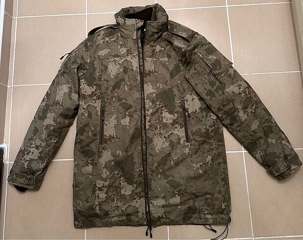 Tsk Subay Yeni Tip Askeri Kamuflaj Polar+Parka