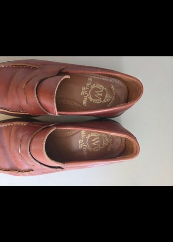 Kahverengi Deri Klasik Erkek Ayakkabısı - Görsel 3