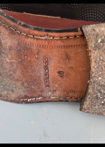 Kahverengi Deri Klasik Erkek Ayakkabısı - Görsel 4