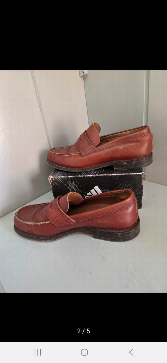 Kahverengi Deri Klasik Erkek Ayakkabısı - Görsel 2