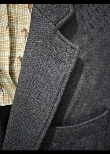 Vakkaroma yün ceket - Görsel 4