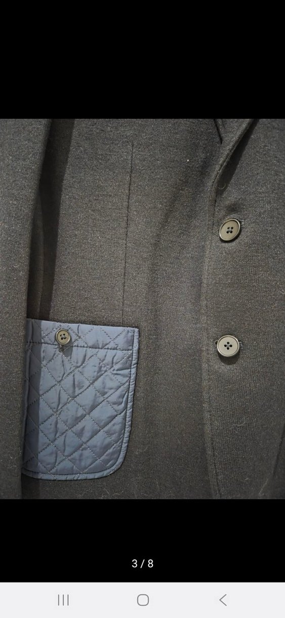 Vakkaroma yün ceket - Görsel 3