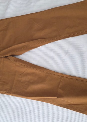 Erkek Kahverengi Süet Rahat Kesim Pantolon - Görsel 8