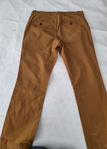 Erkek Kahverengi Süet Rahat Kesim Pantolon - Görsel 9