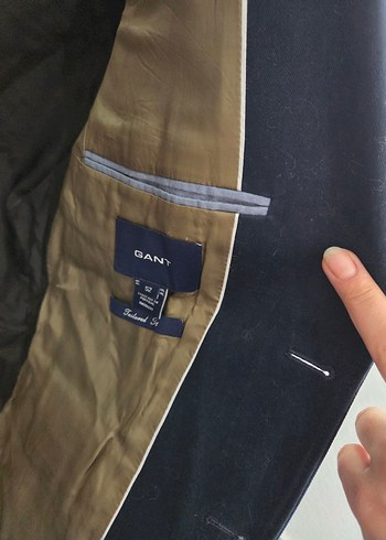 GANT Erkek Ceket Notch Yaka Düğmeli - Görsel 2