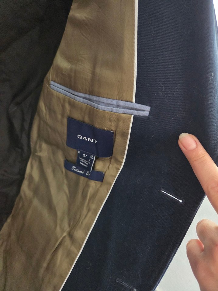 GANT Erkek Ceket Notch Yaka Düğmeli - Görsel 2