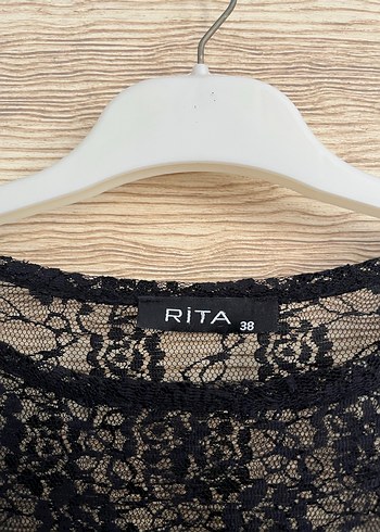 Dantelli Siyah Midi Gotik Kadın Elbise - Görsel 2