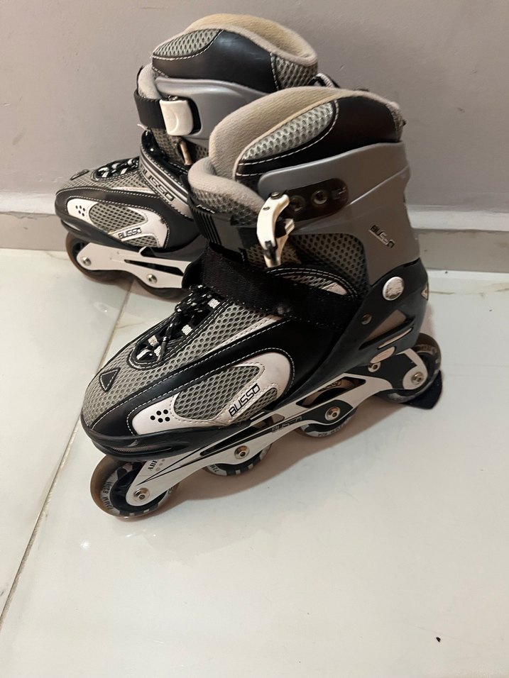 Gri Yılan Desenli Erkek Pateni - Görsel 3