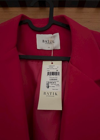 Kadın Crop Blazer Ceket - Görsel 3