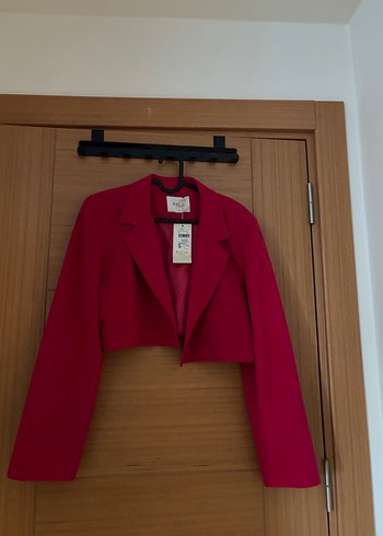 Kadın Crop Blazer Ceket - Görsel 4