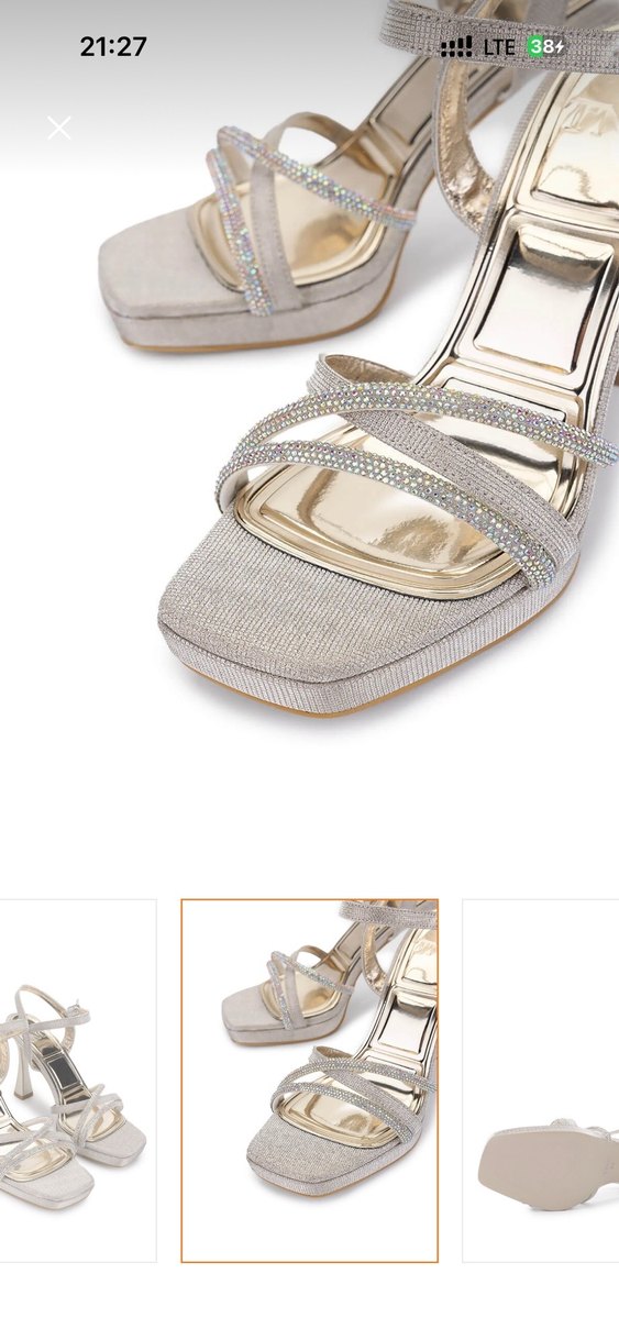 Platform Topuklu Kadın Abiye Tamer Tanca Ayakkabı - Görsel 3