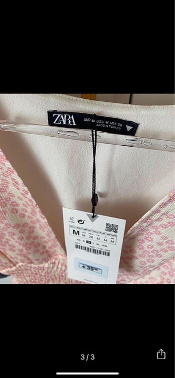 m Beden Zara elbise