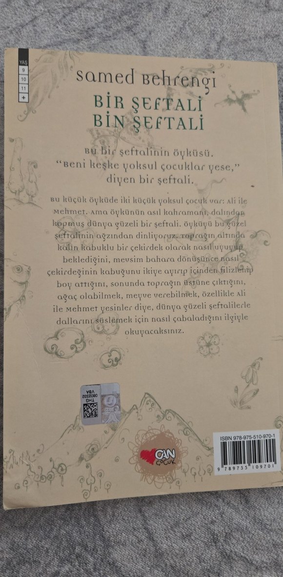 Bir Şeftali Bin Şeftali - Şair Samed Behrengi - Görsel 2