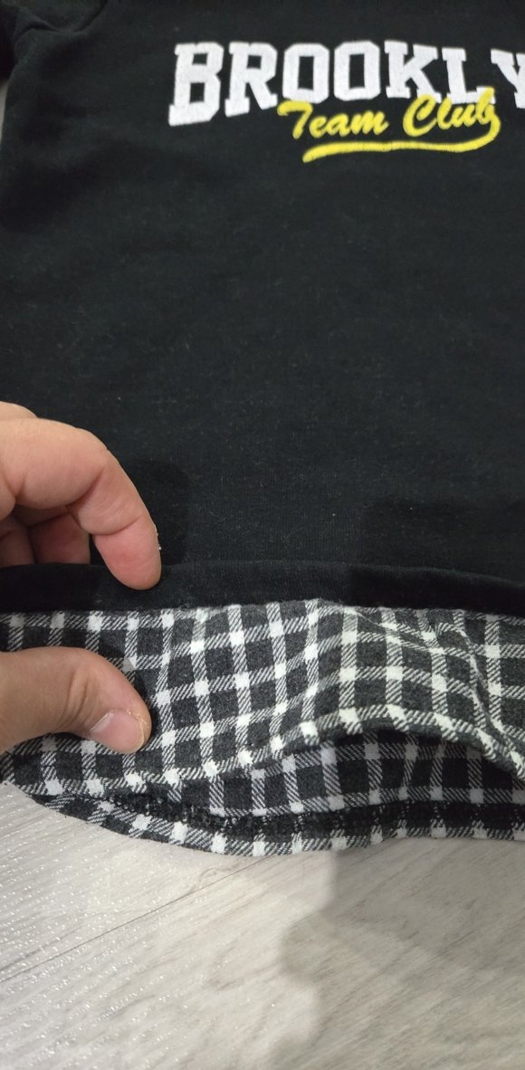 Kapüşonlu Siyah Erkek Çocuk Sweatshirt - Görsel 2