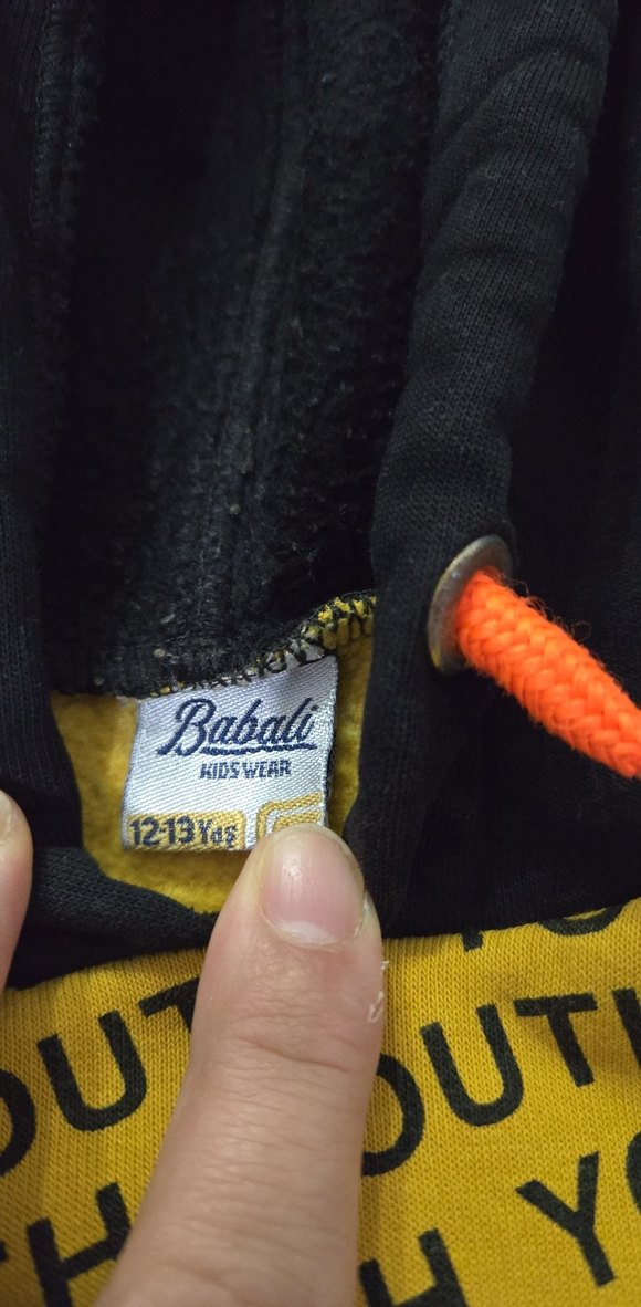 Kapüşonlu Erkek Çocuk Sweatshirt Sarı - Görsel 4