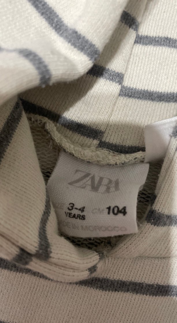 Gri Kız Çocuk Uzun Kollu Fırfırlı Elbise - Görsel 2