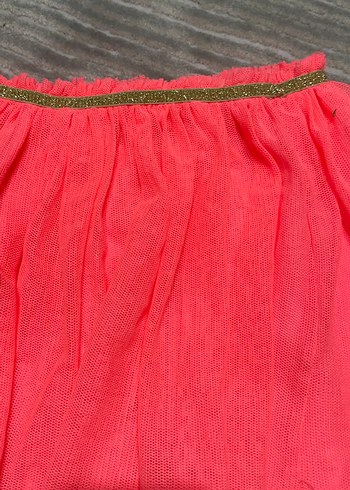 Piliseli Pembe Kız Çocuk Etek - Görsel 2