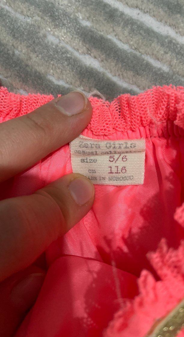 Piliseli Pembe Kız Çocuk Etek - Görsel 3