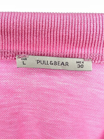 l Beden pembe Renk Pull and Bear Mini Elbise %70 İndirimli.