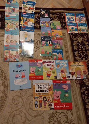 Çocuklar için Aktivite ve Hikaye Kitapları Seti