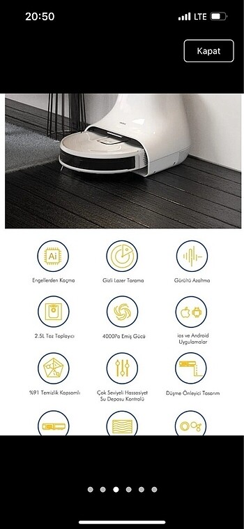 Diğer Neabot robot süpürge