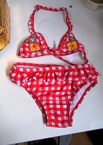 18-24 Ay Beden kırmızı Renk Lc Waikiki Kırmızı Desenli Bebek İç Çamaşırı