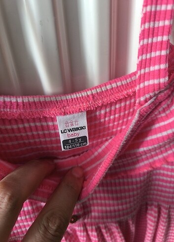 Yazlık tiril tiril kız çocuk elbisesi