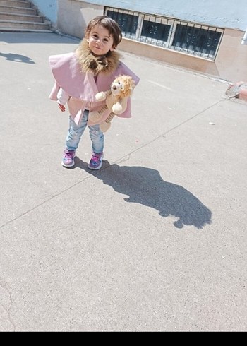 Pelerin mont tüylü yaka - Görsel 9