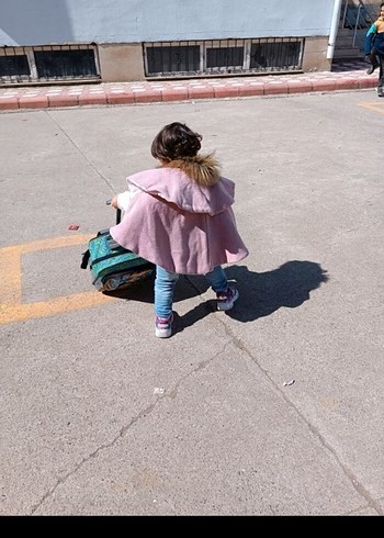 Pelerin mont tüylü yaka - Görsel 11