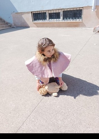 Pelerin mont tüylü yaka - Görsel 10