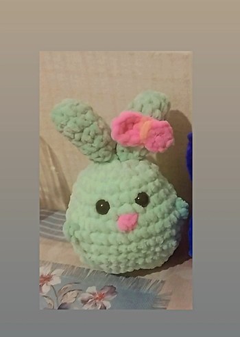 Oyuncak Amigurumi tavşan
