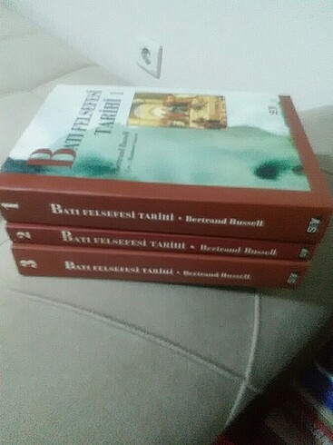Batı Felsefesi Tarihi Bertrand Russell 3 Cilt Takım
