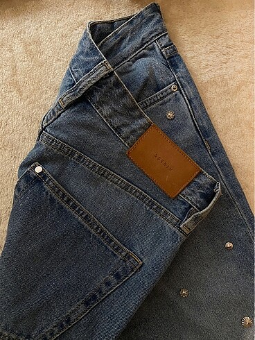 26 Beden mavi Renk H&M Mom Jeans