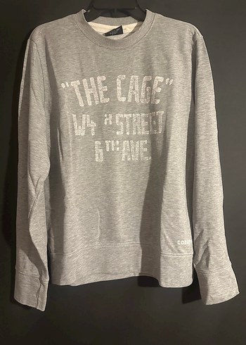 Gri Uzun Kollu Kadın Sweatshirt