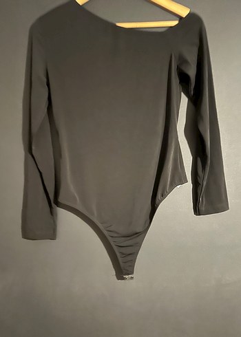Diğer Siyah önünde dekoltesi olan çıt çıtlı body