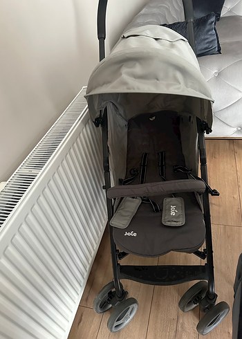 Gri Joie baston bebek arabası çok iyi durumda - Görsel 7