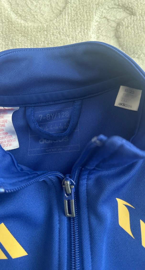 Parlak Mavi Erkek Çocuk Fermuarlı - Görsel 2