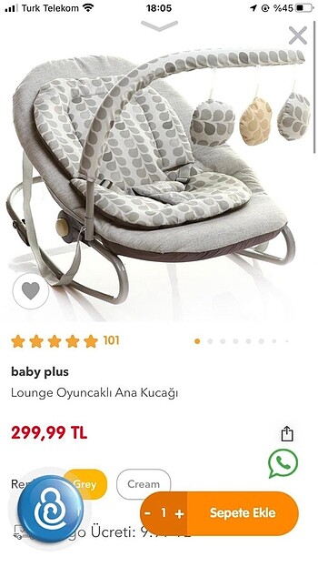 Lounge oyuncaklı ana kucagı