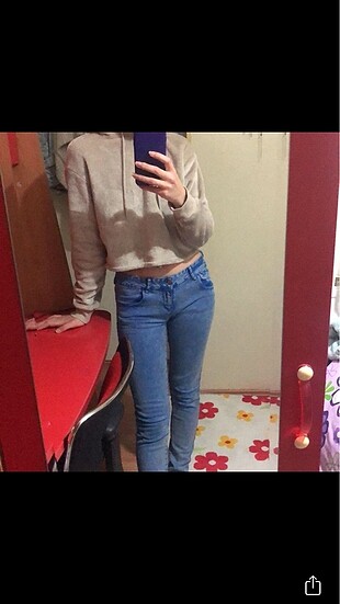 m Beden mavi Renk mavi jean pantolon