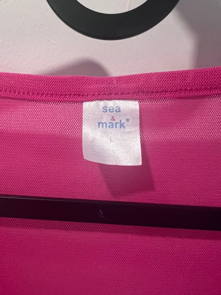 Pembe V Yaka Salaş pareo Bluz - Görsel 2