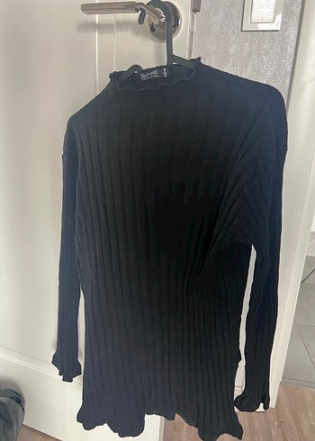 Kadın Siyah Piliseli Uzun Kollu Trikotakım - Görsel 2