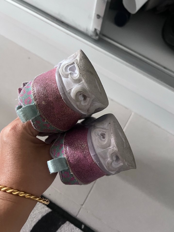 Kız Çocuk Mor Bağcıksız Spor Ayakkabı - Görsel 3